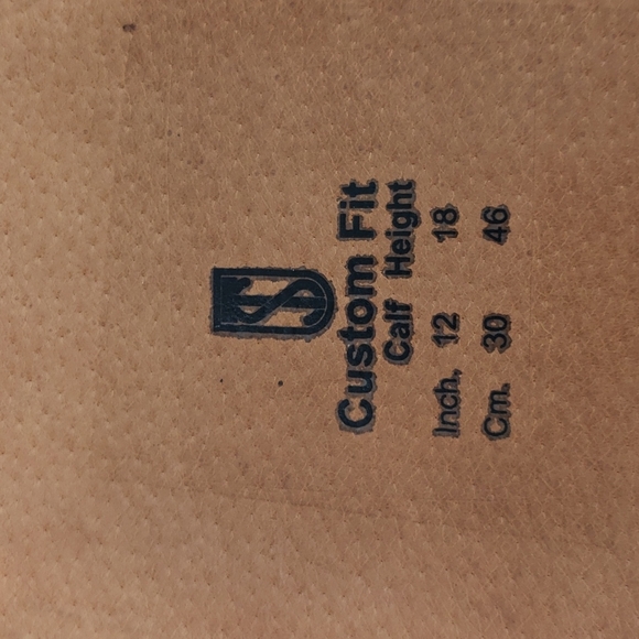 NWT TREDSTEP IRELAND CUSTOM FIT LEATHER HALF CHAPS WOMEN'S CALF 12" HIG… - Picture 7 of 16